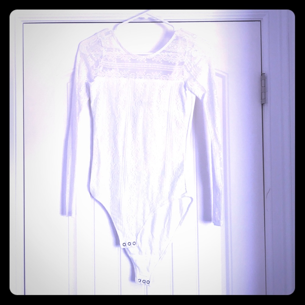 Abercrombie lace onesie